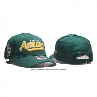 Gorra Oakland Athletics Adjustable Throwback 9TWENTY Verde