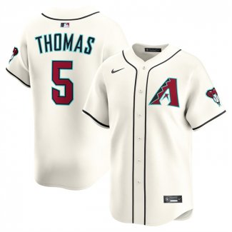 Camiseta Beisbol Hombre Arizona Diamondbacks Alek Thomas Alterno Limited Crema
