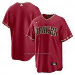 Camiseta Beisbol Hombre Arizona Diamondbacks Alterno Replica Rojo