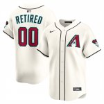 Camiseta Beisbol Hombre Arizona Diamondbacks Retired Roster Primera Limited Crema