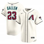 Camiseta Beisbol Hombre Arizona Diamondbacks Zac Gallen Alterno Limited Crema
