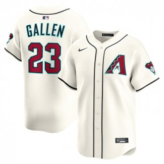 Camiseta Beisbol Hombre Arizona Diamondbacks Zac Gallen Alterno Limited Crema