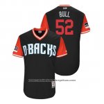 Camiseta Beisbol Hombre Arizona Diamondbacks Zack Godley 2018 LLWS Players Weekend Bull Negro Camiseta Beisbol Hombre Arizona Diamondbacks Zack Godley 2018 LLWS Players Weekend Bull Negro