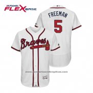 Camiseta Beisbol Hombre Atlanta Braves Freddie Freeman Flex Base Autentico Collezione Primera 2019 Blanco