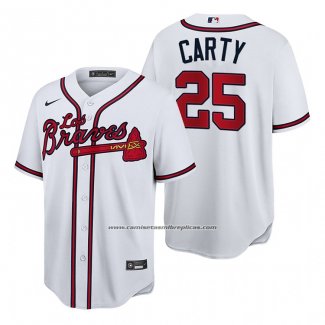 Camiseta Beisbol Hombre Atlanta Braves Rico Carty Hispanic Heritage Autentico Blanco