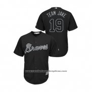 Camiseta Beisbol Hombre Atlanta Braves Shane Greene 2019 Players Weekend Jake Replica Negro