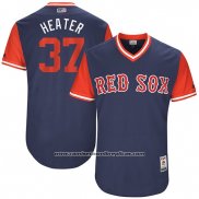 Camiseta Beisbol Hombre Boston Red Sox 2017 Little League World Series Heath Hembree Azul