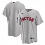 Camiseta Beisbol Hombre Boston Red Sox 2025 All Star Game Segunda Replica Gris