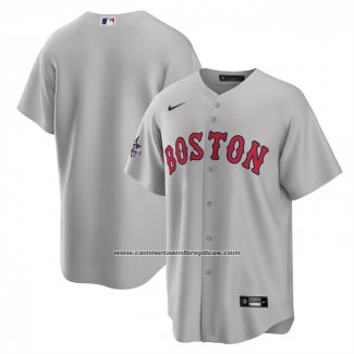Camiseta Beisbol Hombre Boston Red Sox 2025 All Star Game Segunda Replica Gris