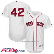 Camiseta Beisbol Hombre Boston Red Sox Jackie Robinson Blanco Flex Base