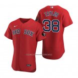 Camiseta Beisbol Hombre Boston Red Sox Josh Taylor Autentico Rojo