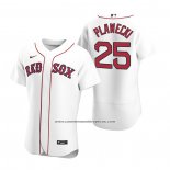 Camiseta Beisbol Hombre Boston Red Sox Kevin Plawecki Autentico 2020 Primera Blanco