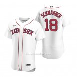 Camiseta Beisbol Hombre Boston Red Sox Kyle Schwarber Autentico Primera Blanco