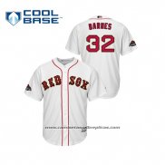 Camiseta Beisbol Hombre Boston Red Sox Matt Barnes 2019 Gold Program Cool Base Blanco