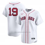 Camiseta Beisbol Hombre Boston Red Sox Roman Anthony Primera Limited Blanco