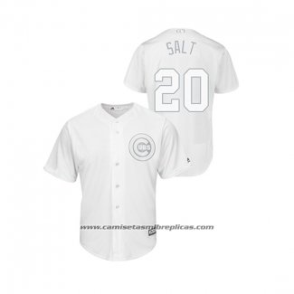 Camiseta Beisbol Hombre Chicago Cubs Brandon Kintzler 2019 Players Weekend Salt Replica Blanco