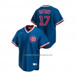Camiseta Beisbol Hombre Chicago Cubs Kris Bryant Cooperstown Collection Road Azul