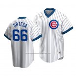 Camiseta Beisbol Hombre Chicago Cubs Rafael Ortega Cooperstown Collection Primera Blanco