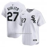 Camiseta Beisbol Hombre Chicago White Sox Lucas Giolito Primera Limited Jugador Blanco