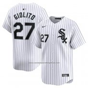 Camiseta Beisbol Hombre Chicago White Sox Lucas Giolito Primera Limited Jugador Blanco