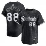 Camiseta Beisbol Hombre Chicago White Sox Luis Robert Jr City Connect Limited Negro