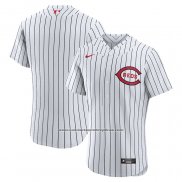 Camiseta Beisbol Hombre Cincinnati Reds 2022 MLB at Field of Dreams Game Autentico Blanco