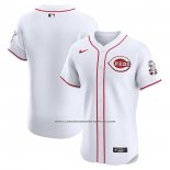 Camiseta Beisbol Hombre Cincinnati Reds Primera Elite Blanco