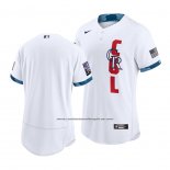 Camiseta Beisbol Hombre Colorado Rockies 2021 All Star Autentico Blanco