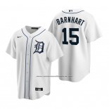 Camiseta Beisbol Hombre Detroit Tigers Tucker Barnhart Replica Primera Blanco