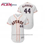 Camiseta Beisbol Hombre Houston Astros Yordan Alvarez Flex Base Autentico Collezione Blanco