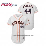 Camiseta Beisbol Hombre Houston Astros Yordan Alvarez Flex Base Autentico Collezione Blanco