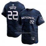 Camiseta Beisbol Hombre Juan Soto All Star 2023 Azul