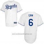 Camiseta Beisbol Hombre Kansas City Royals 6 Lorenzo Cain Autentico