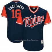 Camiseta Beisbol Hombre Minnesota Twins 2017 Little League World Series Ehire Adrianza Azul