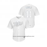 Camiseta Beisbol Hombre Minnesota Twins Jorge Polanco 2019 Players Weekend Replica Blanco