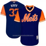 Camiseta Beisbol Hombre New York Mets 2017 Little League World Series Matt Harvey Azul