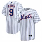Camiseta Beisbol Hombre New York Mets Brandon Nimmo Primera Replica Blanco