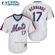 Camiseta Beisbol Hombre New York Mets Keith Hernandez Blanco Cooperstown Cool Base