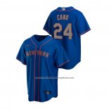 Camiseta Beisbol Hombre New York Mets Robinson Cano Replica Alterno Road Azul