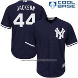 Camiseta Beisbol Hombre New York Yankees 44 Reggie Jackson Azulalterno Cool Base