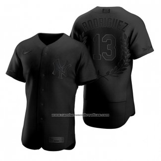 Camiseta Beisbol Hombre New York Yankees Alex Rodriguez Award Collection AL MVP Negro