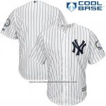 Camiseta Beisbol Hombre New York Yankees Jorge Posada Blanco Cool Base