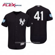 Camiseta Beisbol Hombre New York Yankees Miguel Andujar Flex Base Entrenamiento de Primavera 2019 Azul