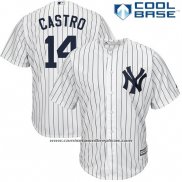 Camiseta Beisbol Hombre New York Yankees Starlin Castro Cool Base