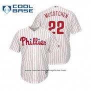 Camiseta Beisbol Hombre Philadelphia Phillies Andrew Mccutchen Cool Base Primera Blanco