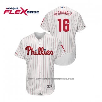 Camiseta Beisbol Hombre Philadelphia Phillies Cesar Hernandez Flex Base Blanco