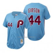 Camiseta Beisbol Hombre Philadelphia Phillies Kyle Gibson Autentico Cooperstown Collection Azul