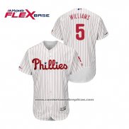 Camiseta Beisbol Hombre Philadelphia Phillies Nick Williams Flex Base Blanco