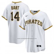 Camiseta Beisbol Hombre Pittsburgh Pirates Joey Bart Primera Replica Blanco