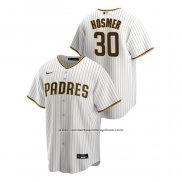 Camiseta Beisbol Hombre San Diego Padres Eric Hosmer Replica Primera Blanco Marron